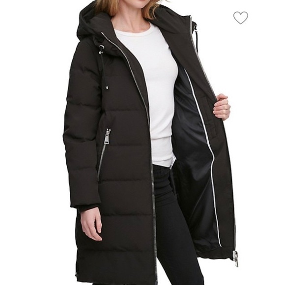 🧥 DKNY PUFFED PARKA WINTER JACKET - Picture 3 of 8